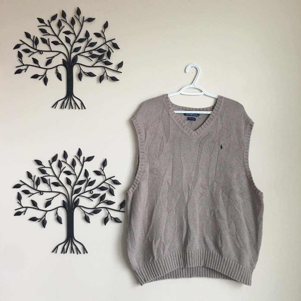 Polo By Ralph Lauren 100% Cotton Sweater Vest